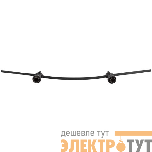 Гирлянда "Белт Лайт" ERABL-L100/S40 2 жил. 2х1.5кв.мм E27 шаг 40см IP65 каучук медь (бухта 100м) Эра Б0049178
