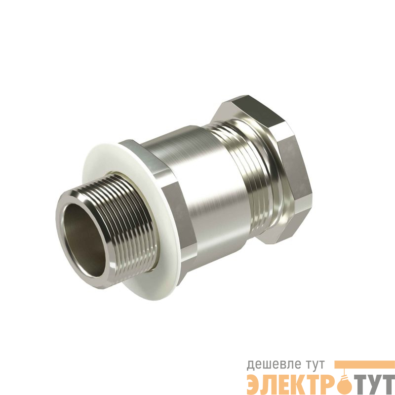 Ввод кабельный серии КН для небронир. кабеля М63х1.5 d38.8-47мм никелированная латунь IP66/IP68 DKC KH7MHK