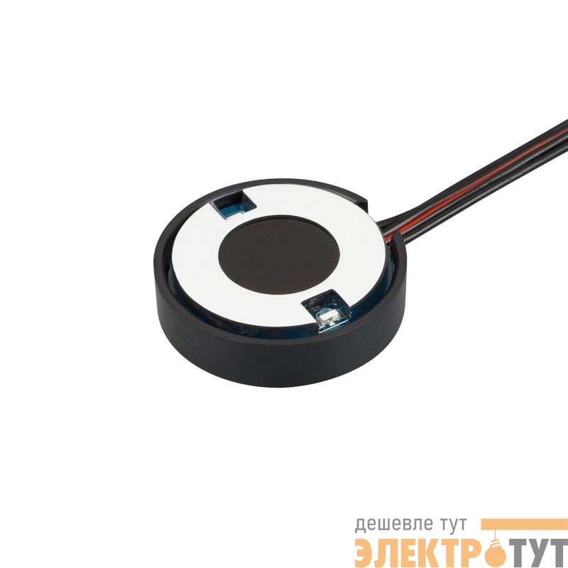 Диммер SR-PRIME-MIRROR-R35-BK (12-24В 48-96Вт PROXIMITY SENSOR) IP20 пластик Arlight 046145