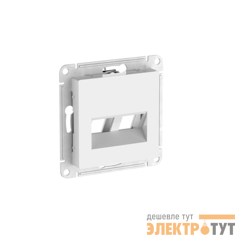 Накладка двойная AtlasDesign для информационных функций типа Keystone бел. SE ATN000190