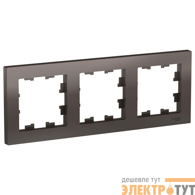 Рамка 3-м AtlasDesign универс. мокко SE ATN000603