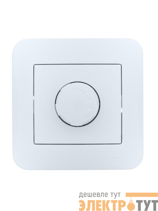 Светорегулятор СП 800Вт ASTI в сборе бел. LEZARD 7081-0202-115