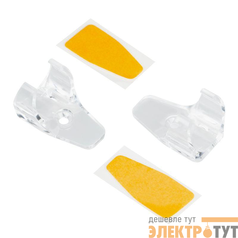 Держатель ROUND-D18 пластик (комплект) Arlight 045408