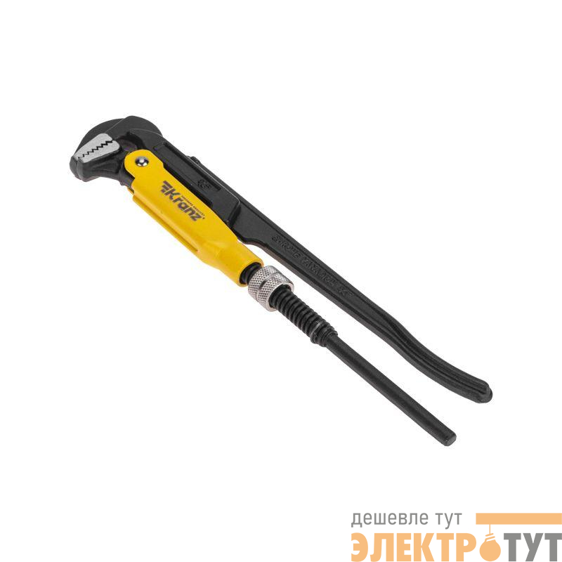 Ключ трубный рычажный №0 250мм литой Kranz KR-12-5901