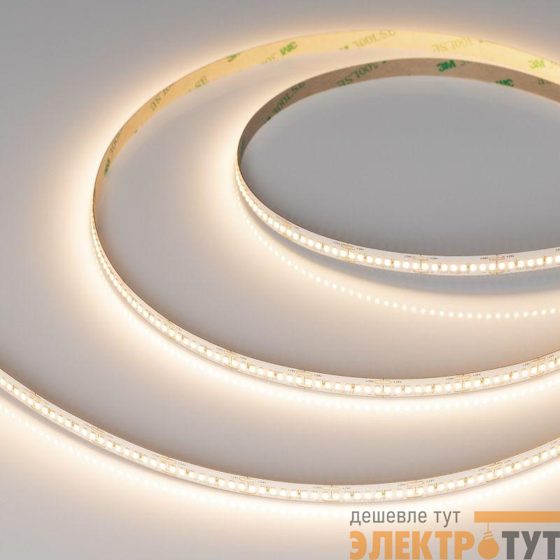 Лента светодиодная MICROLED-M320-8mm 24V Warm 3000К 8Вт/м IP20 2216 130лм/Вт (уп.5м) Arlight 047865