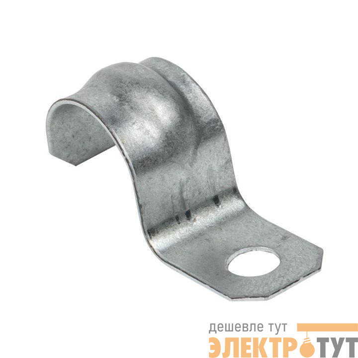 Скоба крепежная однолапковая d16-17мм метал. EKF sm-1-16-17