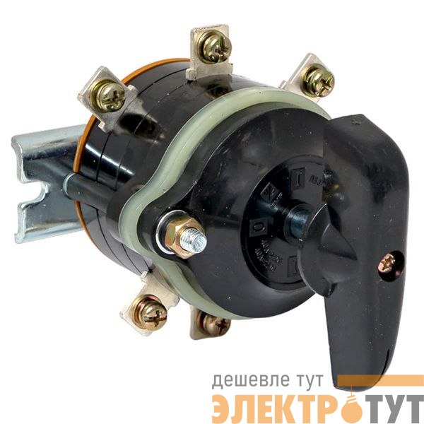 Выключатель пакетный 1-кл. 40А IP00 ПВ3-40 М3 исп.3 черн. EKF pv-3-40-3