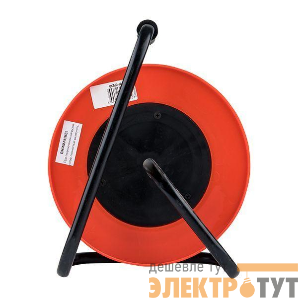 Удлинитель на катушке "Атлант 2.0" 4х50м 6А/1.3кВт без заземл. ПВС 2х0.75 PROxima EKF UKA02-06-275-4-50
