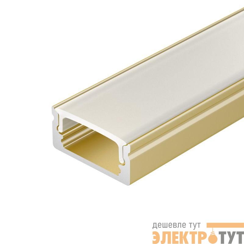 Профиль LINE-1708-2000 ANOD GOLD L2000 алюм. Arlight 039987