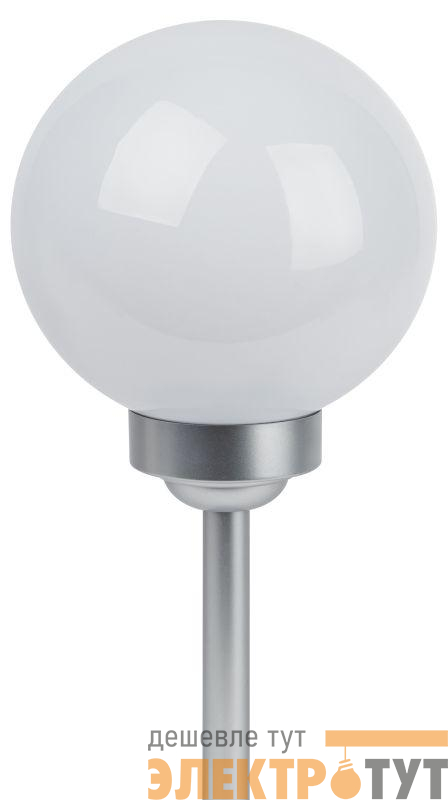 Светильник светодиодный садовый ERASF22-55 "Шар" d20см RGB уличный на солнечн. батарее Эра Б0057656