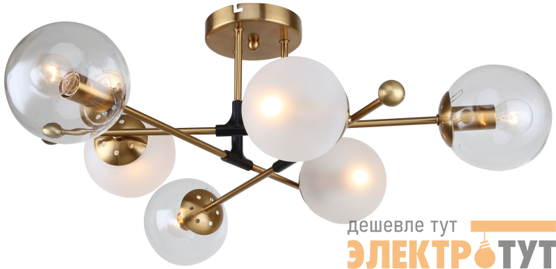 Люстра Darlene 3145-306 6хE14 40Вт модерн Rivoli Б0055493