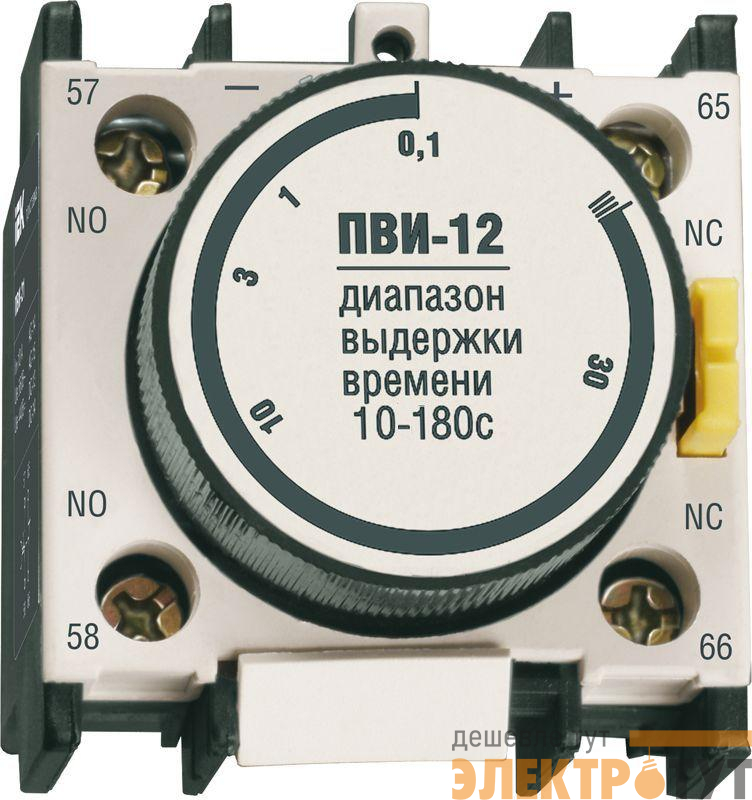 Приставка ПВИ 12 10-180сек ИЭК KPV10-11-2