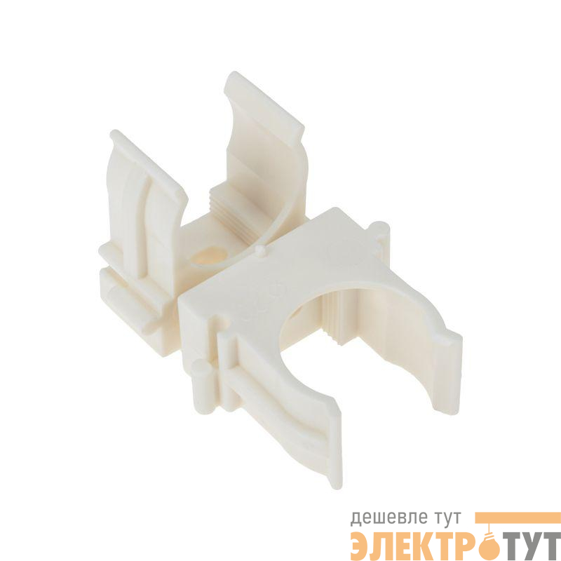 Держатель для труб (клипса) d20мм для монтажн. пистолета бел. Rexant 28-0420-3