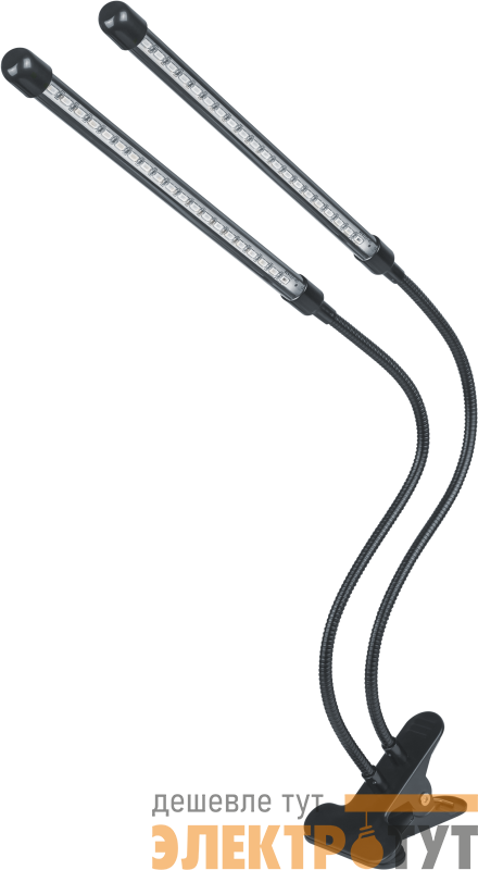Светильник светодиодный 95 585 NDF-FITO-C01-02-20W-BL 20Вт IP40 на прищепке с таймером для растений красн./син. спектра Navigator 95585
