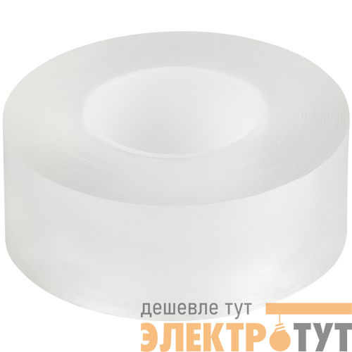 Нано-лента SNANO-135 2х сторонняя многоразовая 30ммх5мх1мм прозр. СИЛА Б0070028
