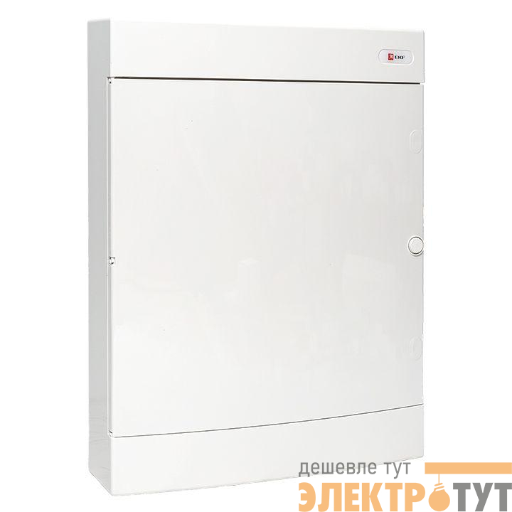 Щит слаботочный навесной Unix 3 габарит IP41 бел. дверь увеличенный PROxima EKF ux-3m-nw-xl