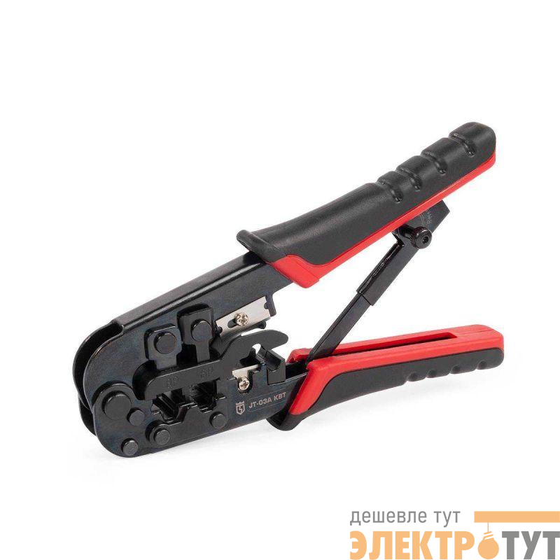 Пресс-клещи для RJ разъемов JT-03А серия МАСТЕР КВТ 89228