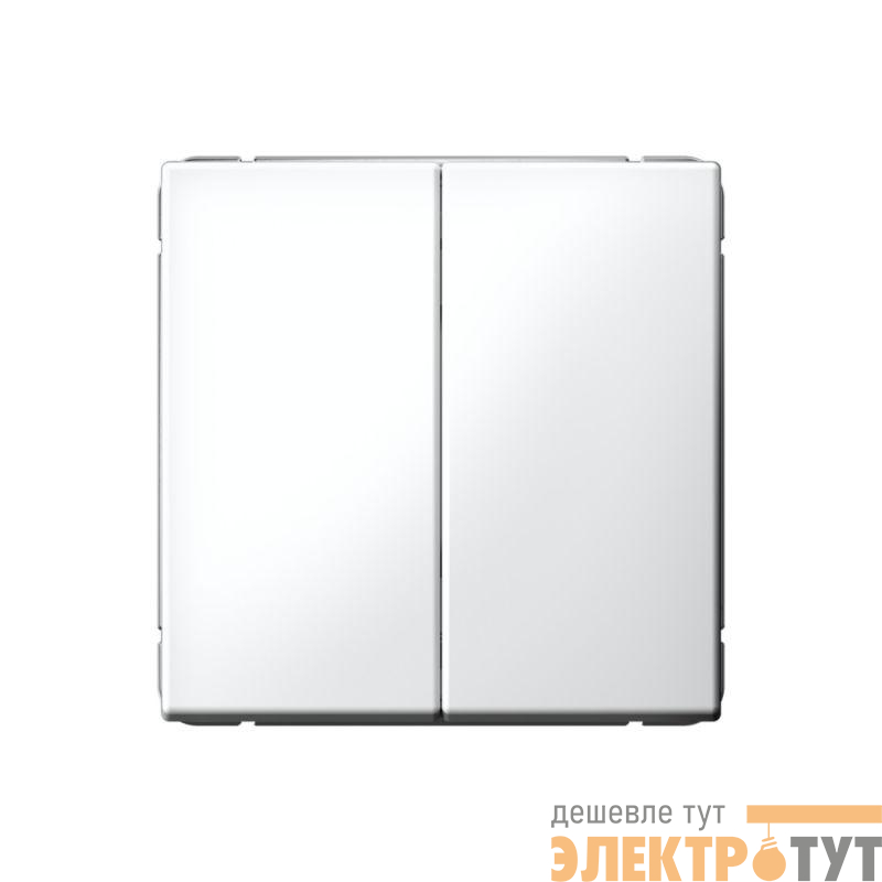 Выключатель 2-кл. ArtGallery (сх. 5) 10AX механизм бел. SE GAL000151