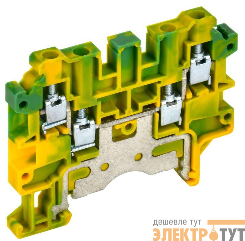 Колодка клеммная CTS-MC-PEN ARMAFIX земля 4 вывода 4кв.мм IEK YCT12-03-4-K52-004