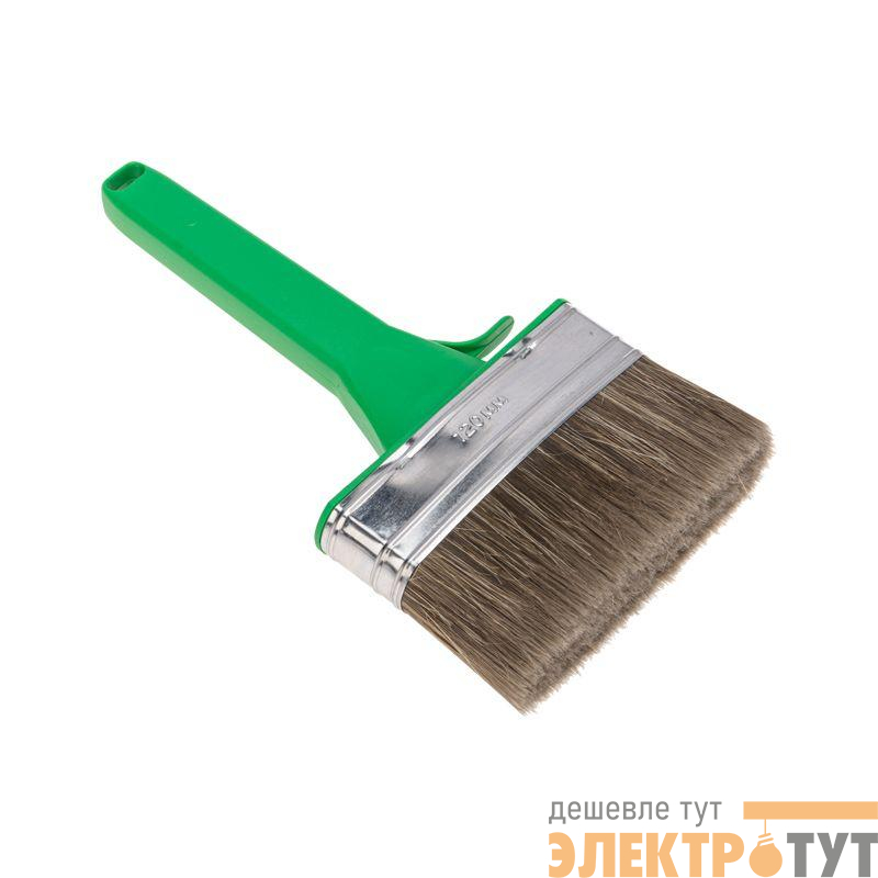 Кисть плоская "Работы по дереву" 120х25мм Rexant 89-0336