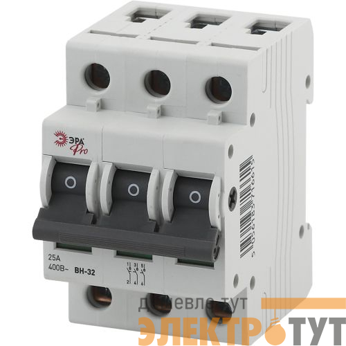 Выключатель нагрузки 3п 25А ВН-32 Pro NO-902-97 ЭРА Б0031921