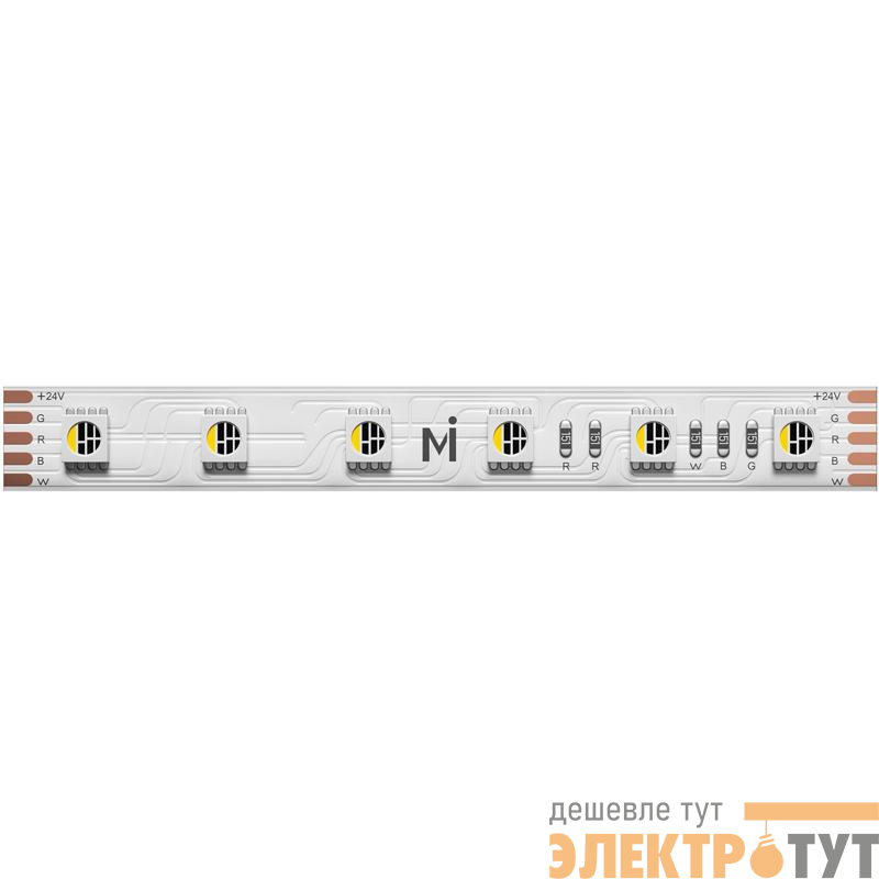 Лента светодиодная 24В 5050 19.2Вт/м 3000К IP20 (уп.5м) Maytoni 201134
