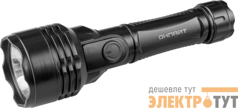 Фонарь светодиодный ручной 90 853 OPT-CP05-2AA пласт. 1LED 0.5 Вт 1реж. 40лм IP33 ОНЛАЙТ 90853