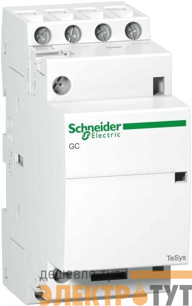 Контактор модульный 4п (4НО) 25А цепь управления 220В 50Гц SchE GC2504M5
