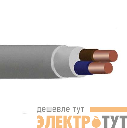 Кабель NUM-O 2х2.5 (бухта) (м) ПромЭл 11853660