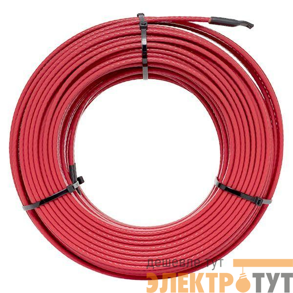 Кабель нагревательный саморег. ESU-90F 90Вт/м фторопласт (уп.50м) EKF ESU-90F-50