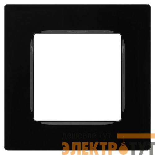 Рамка 1-м 12-5201-06 Классик черн. Эра Б0067772