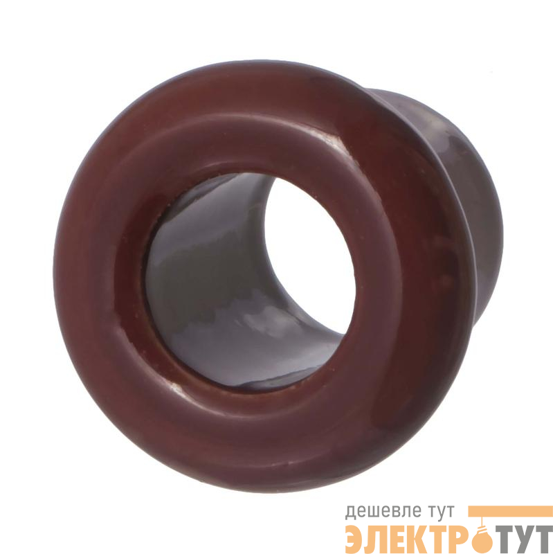 Втулка (проход через стену) керамика корич. (уп.32шт) Bironi R1-651-02-32