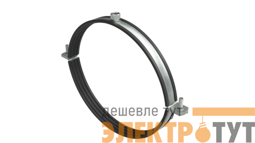 Хомут для воздуховодов с изоляцией с гайкой М8 для труб d250мм DKC BHV21250