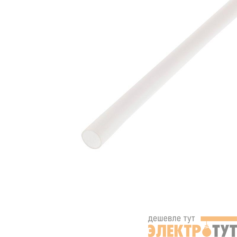 Трубка термоусадочная двустенная клеевая 6/2 (3:1) прозр. 1м Rexant 26-6009