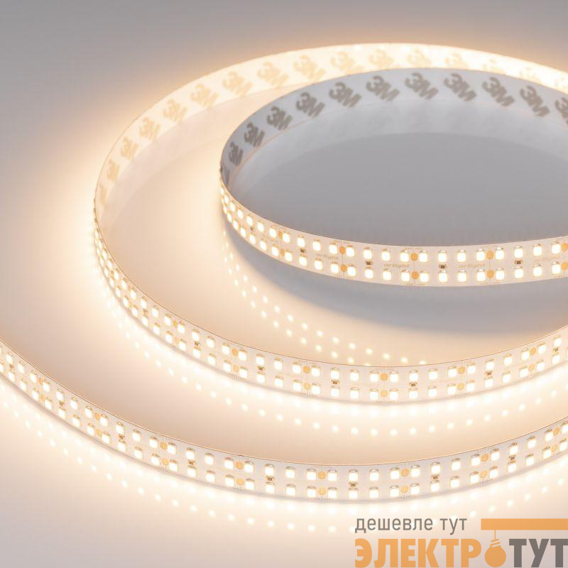 Лента светодиодная RT-A320-15mm 24V Warm 3000К CRI98 24Вт/м IP20 2835 (уп.5м) Arlight 032613(2)
