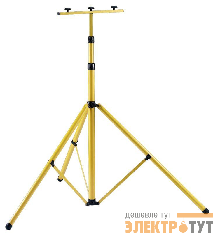 Стойка для прожекторов FS-001 1.5м желт. Ultraflash 13340