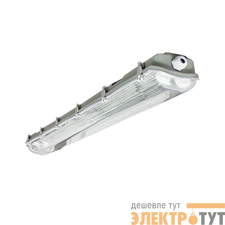 Светильник ДСП-3004 под LED лампу 2хT8 1200мм пылевлагозащ. PROxima EKF TPL-3004-2x120