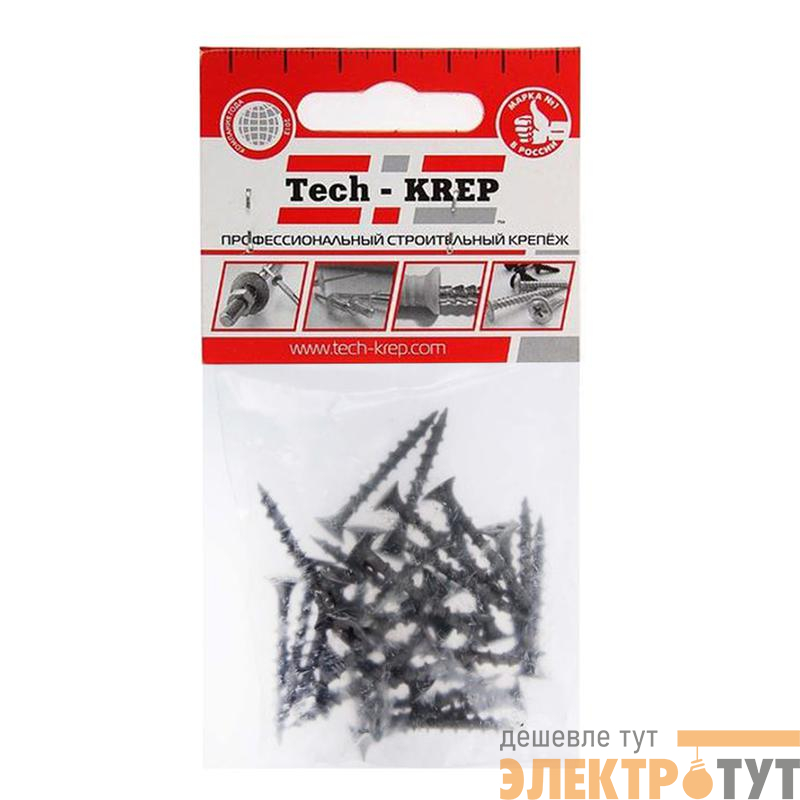 Саморез гипсокартон-дерево 3.8х32 (пакет) (уп.30шт) Zitar 102371