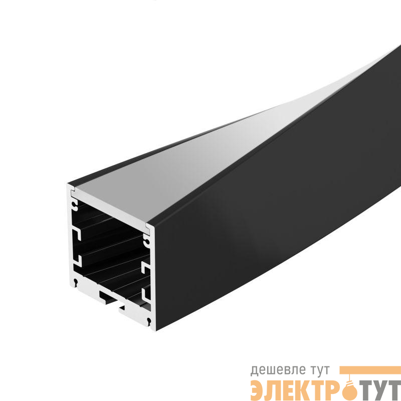 Профиль SL-ARC-3535-TWIST180-500 BLACK алюм. Arlight 032685