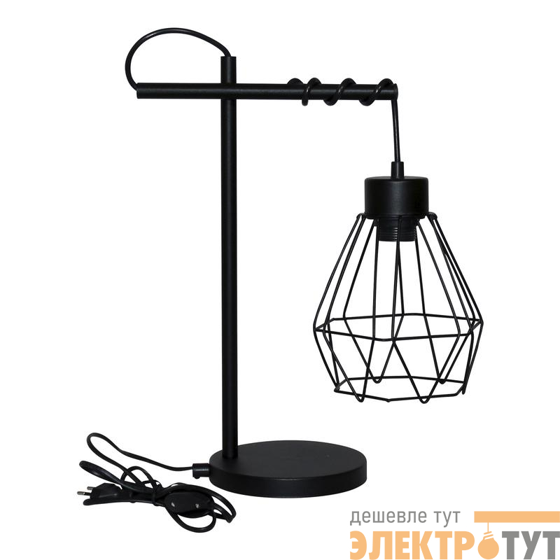 Светильник "Магна" ННБ 63-60-019 (ИМ) настольный шнур черн. черн. муар Элетех 1005404964