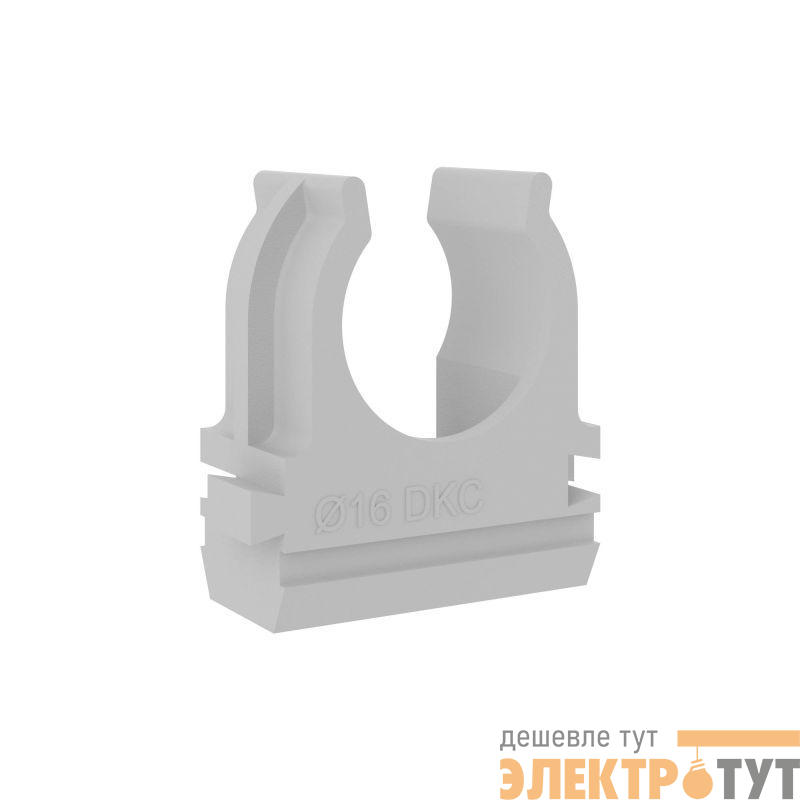Держатель для труб (клипса) d16мм с защелкой (уп.10шт) DKC 51016R10