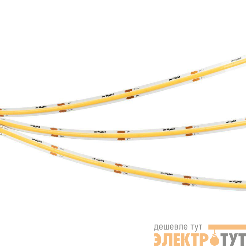 Лента светодиодная COB-X480-8mm 24V White 6000К 8Вт/м IP20 CSP (уп.5м) Arlight 039057