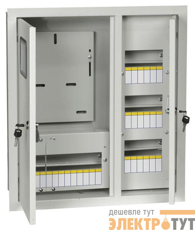 Корпус ЩУРв-3/30 TITAN 550х500х165мм IP31 метал. IEK MKM35-V-30-31-1-ZO