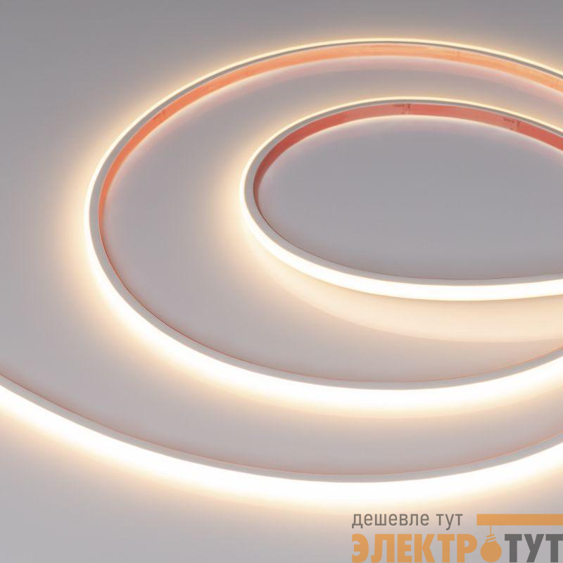 Лента светодиодная COB-PSW-X480-6mm 24V Warm 3000К 8Вт/м IP67 герметичная (уп.5м) Arlight 047892