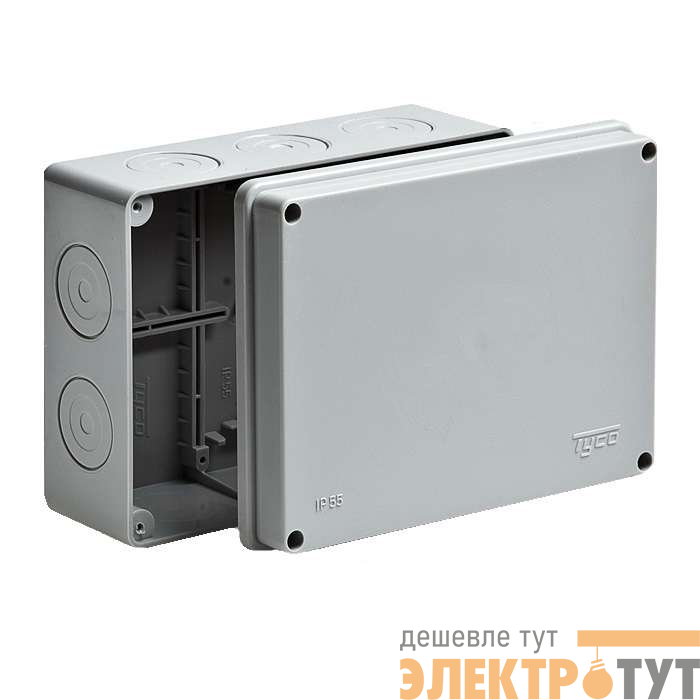 Коробка распределительная ОП 200х140х75мм IP55 без гермет. Ruvinil 67056