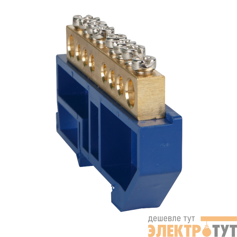 Шина нулевая с изолятором OptiKit BB-D-PE-DIN-22-6х9 желт. КЭАЗ 277849