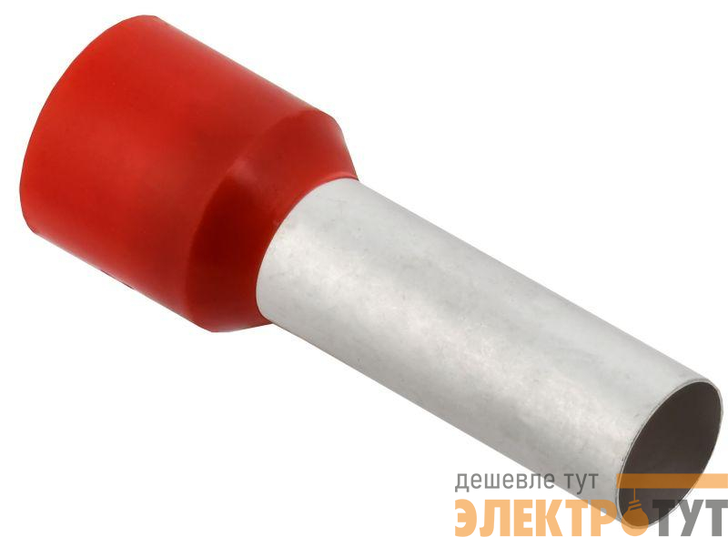 Наконечник НШВИ 35-25 темн. красн. (уп.50шт) IEK UGN11-035-025-050