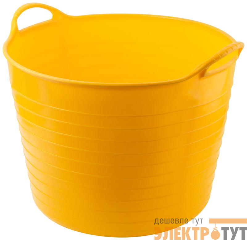 Ведро гибкое пластиковое 40л FIT 67849