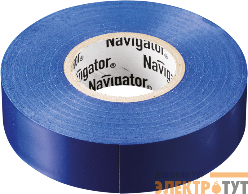Изолента ПВХ 15мм (рул.10м) син. NIT-B15-10/B Navigator 71233