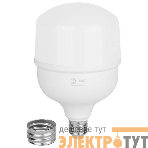 Лампа светодиодная GREEN LINE POWER T120-80W-840-E27/E40 GL 80Вт колокол 4000К яркий свет бел. E27/E40 Эра Б0066998